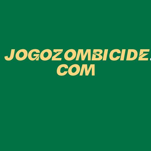 Logo da JOGOZOMBICIDE